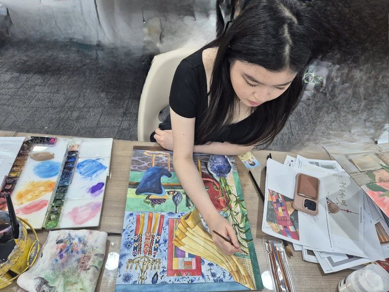 How to Draw Metal and Reflective Surfaces - Royal Blue Art 수업 현장