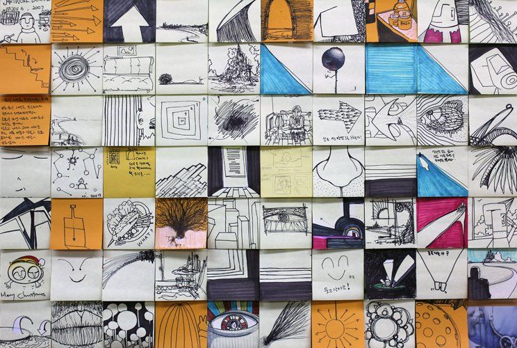 RISD Architecture Department: Deep Dive - Royal Blue Art 학생들