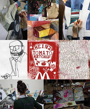 CalArts Art Program: Deep Dive - Royal Blue Art 학생들