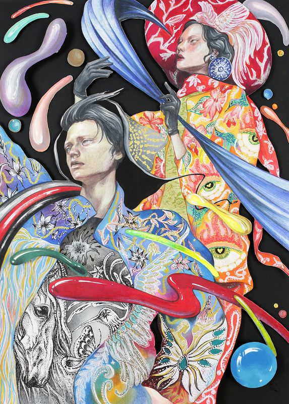 What Happens If Your Grades Drop After Art School Acceptance? - Royal Blue Art 학생 작품